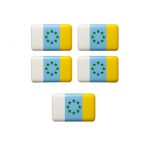 5x Pegatinas 3D BANDERA 8 ESTRELLAS (rectangular) (copia) (copia)